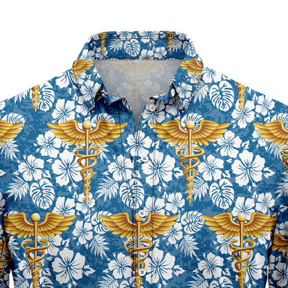 Nurse Tropical D1307 Hawaiian Shirt