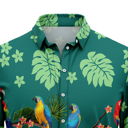 Parrot Forest T1307 Hawaiian Shirt