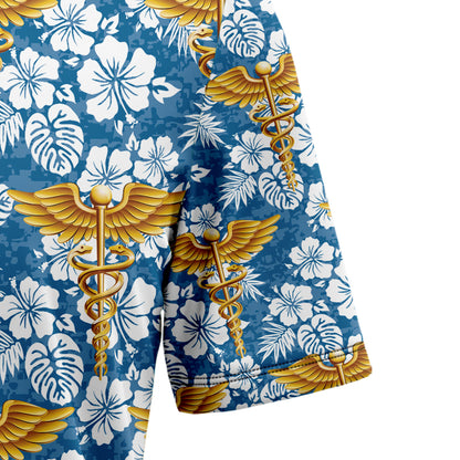 Nurse Tropical D1307 Hawaiian Shirt