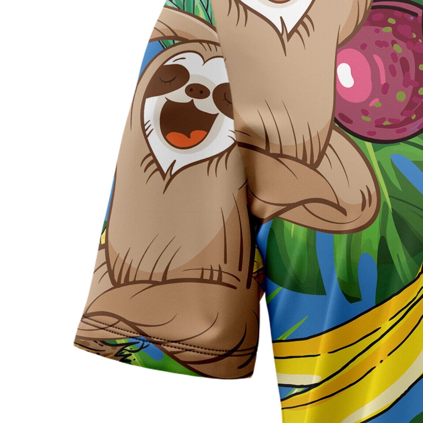 Sloth Love Fruit G5714 Hawaiian Shirt