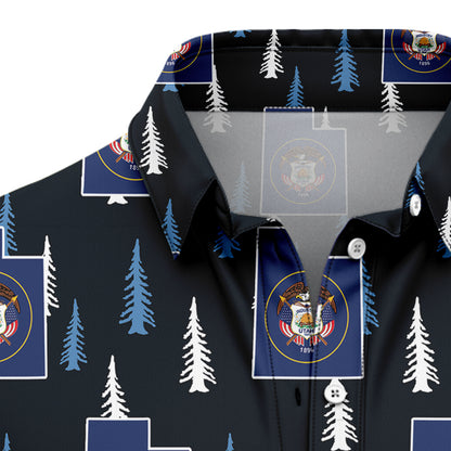 Utah Blue Spruce H137002 Hawaiian Shirt