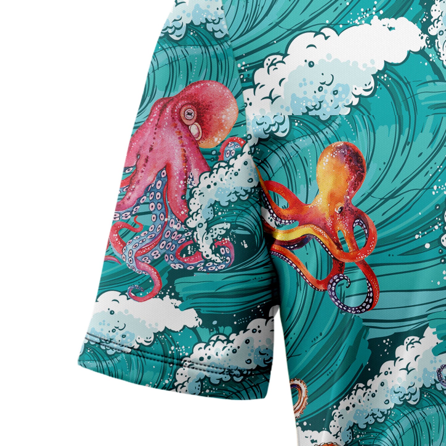 Octopus Sea Waves G5730 Hawaiian Shirt