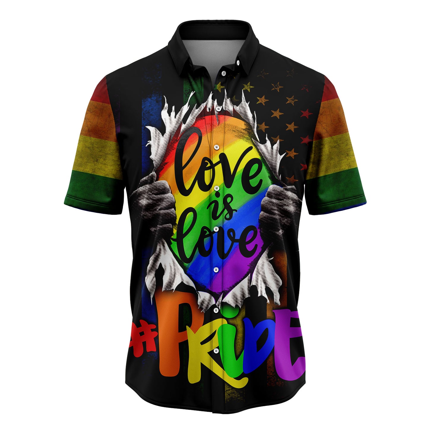 Love Is Love LGBT Pride H28814 Hawaiian Shirt