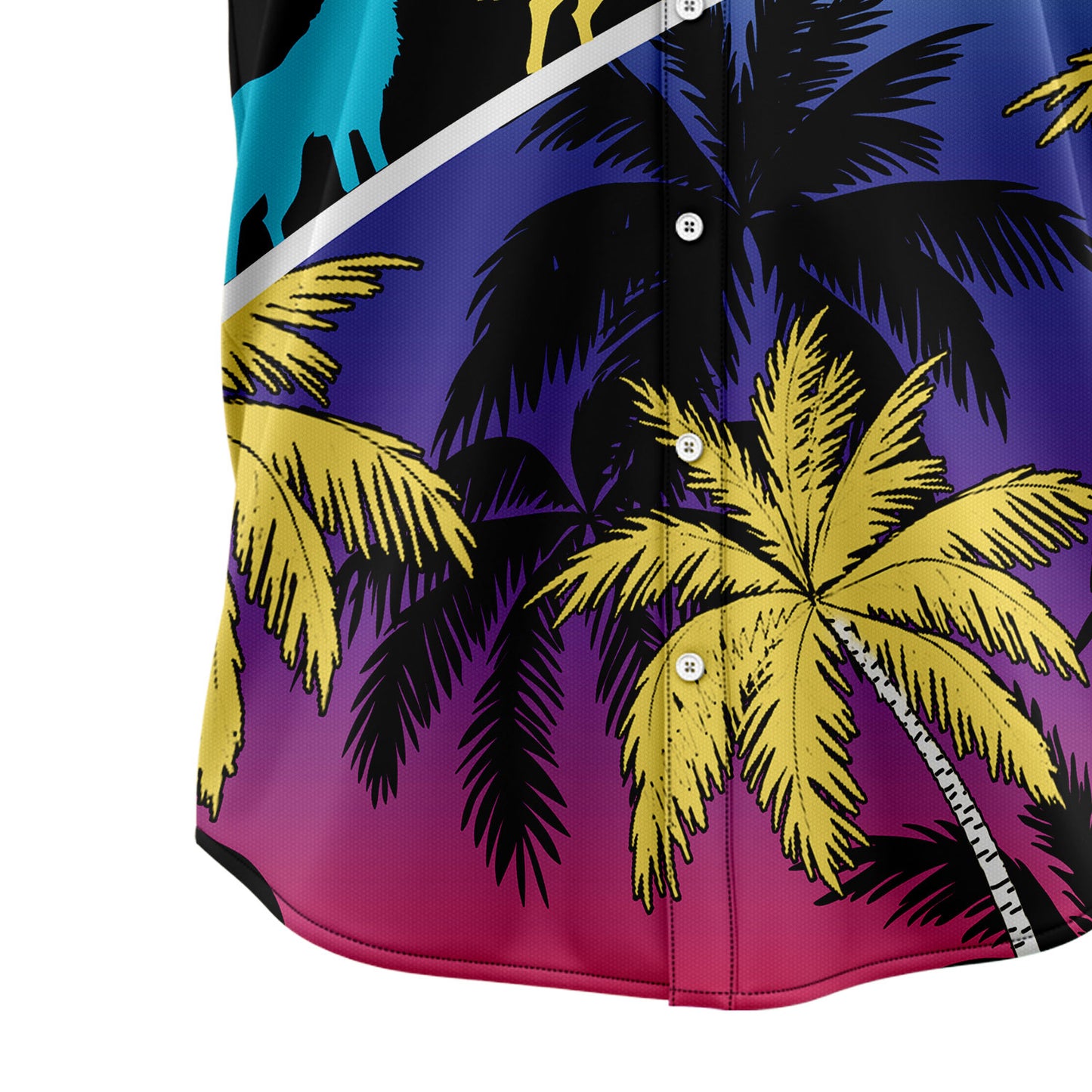 Vacation Tropical Coconut Palm Wolf H29711 Hawaiian Shirt
