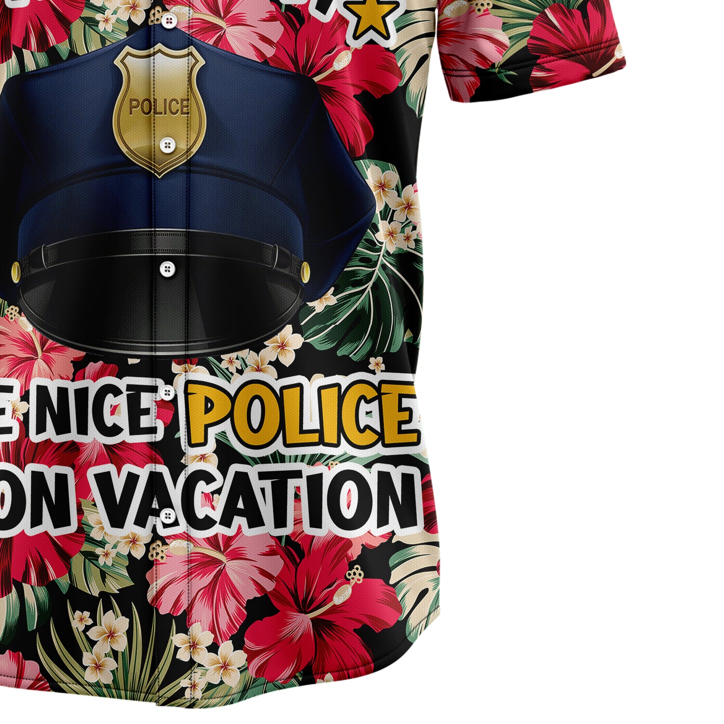 Police On Vacation TG5713 Hawaiian Shirt