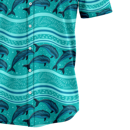 Dolphin Ocean T1307 Hawaiian Shirt