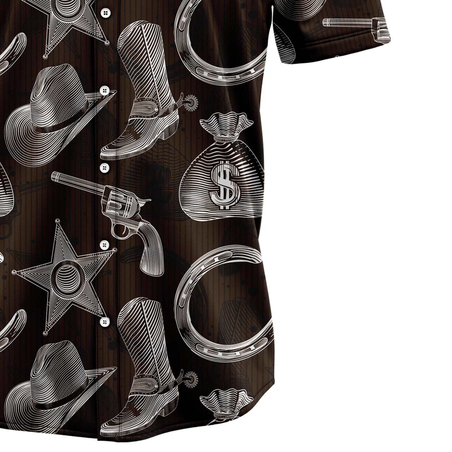 Amazing Cowboy HT10718 Hawaiian Shirt