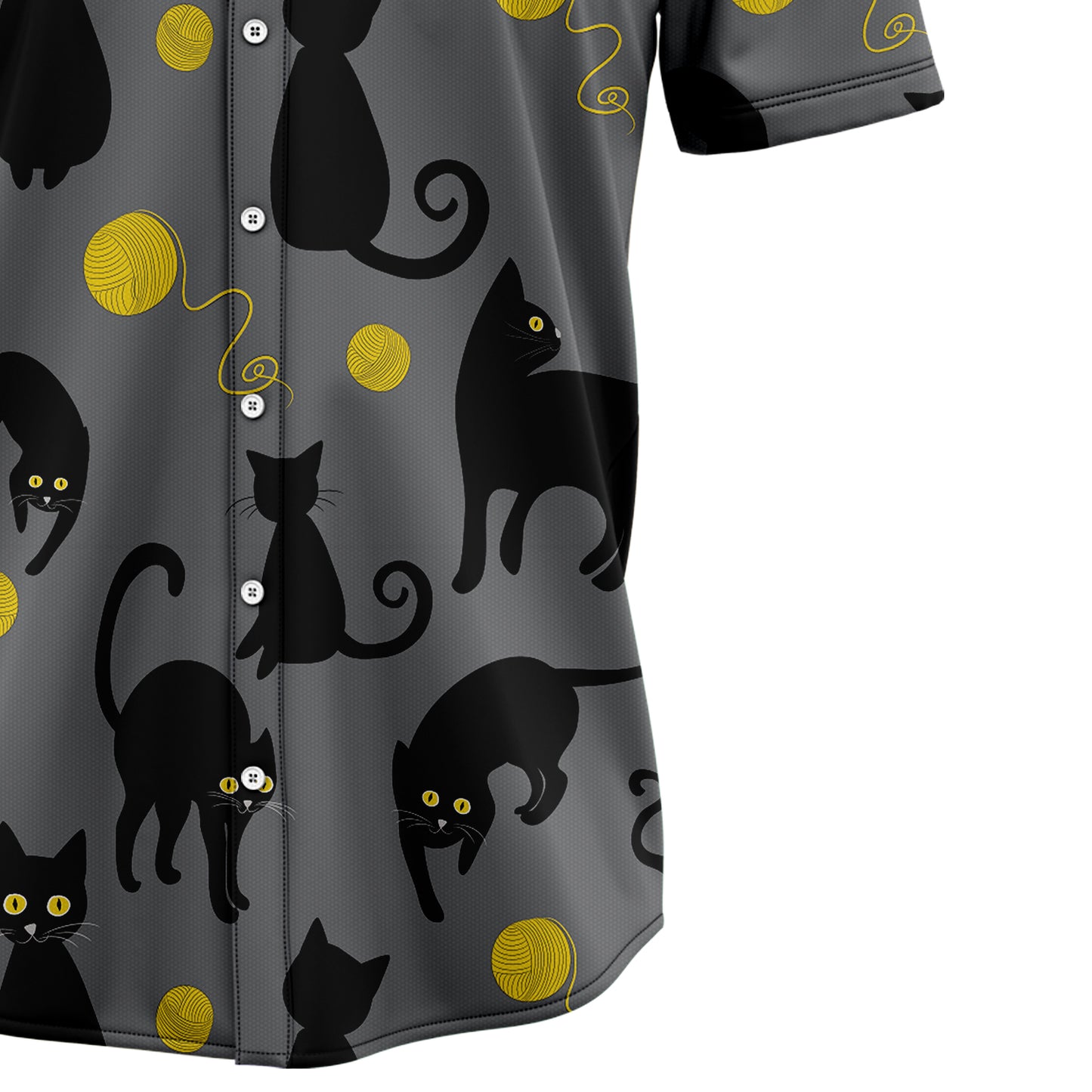 Amazing Black Cat 2 HT10717 Hawaiian Shirt