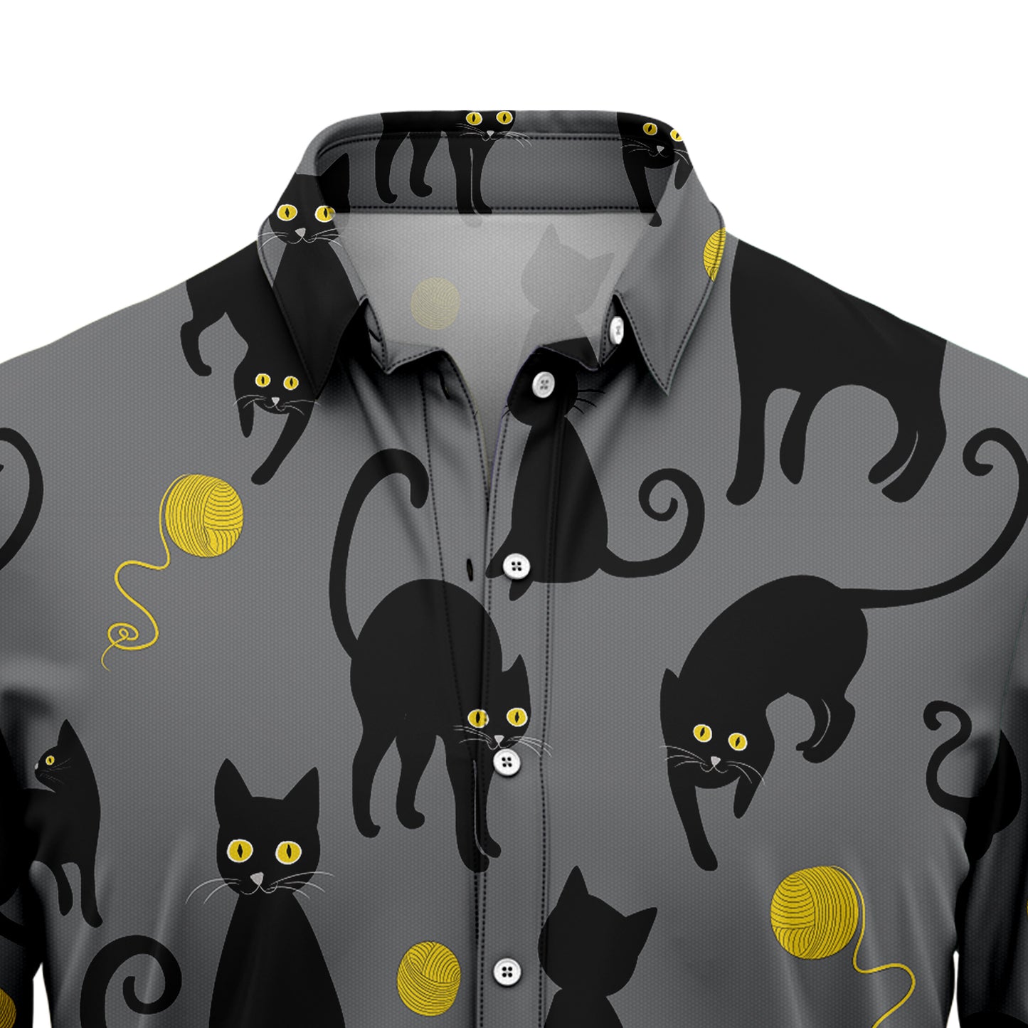 Amazing Black Cat 2 HT10717 Hawaiian Shirt