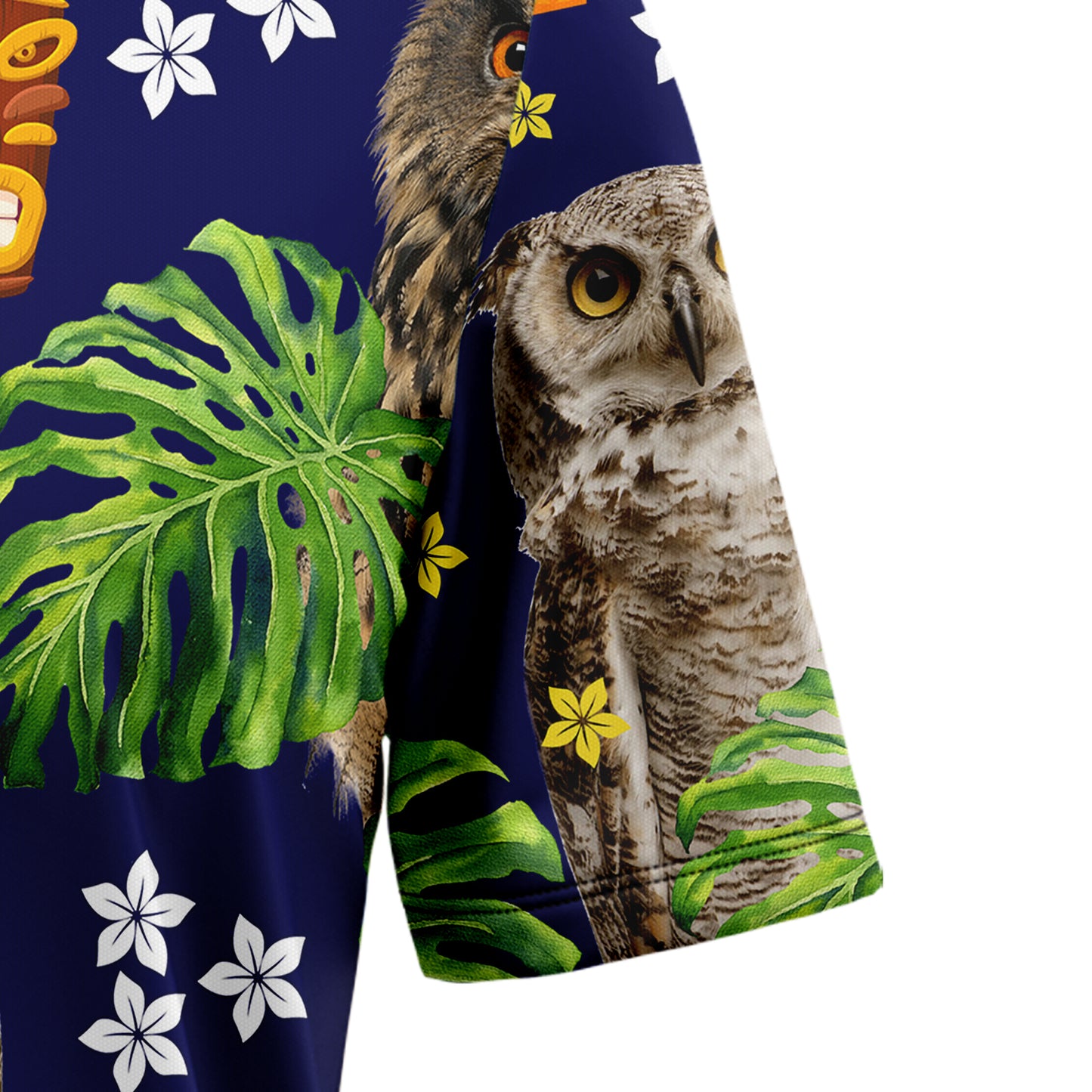 Owl Native Tropical T1307 Hawaiian Shirt