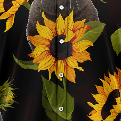 Otter Sunflower T1307 Hawaiian Shirt