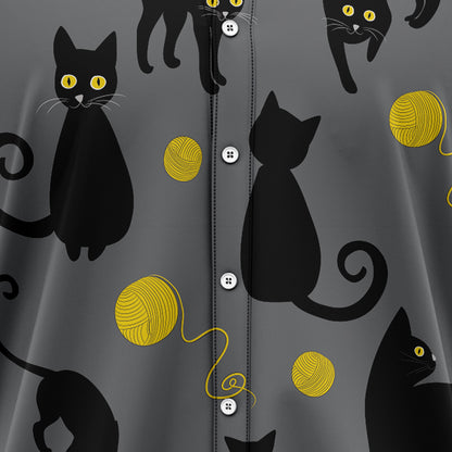 Amazing Black Cat 2 HT10717 Hawaiian Shirt