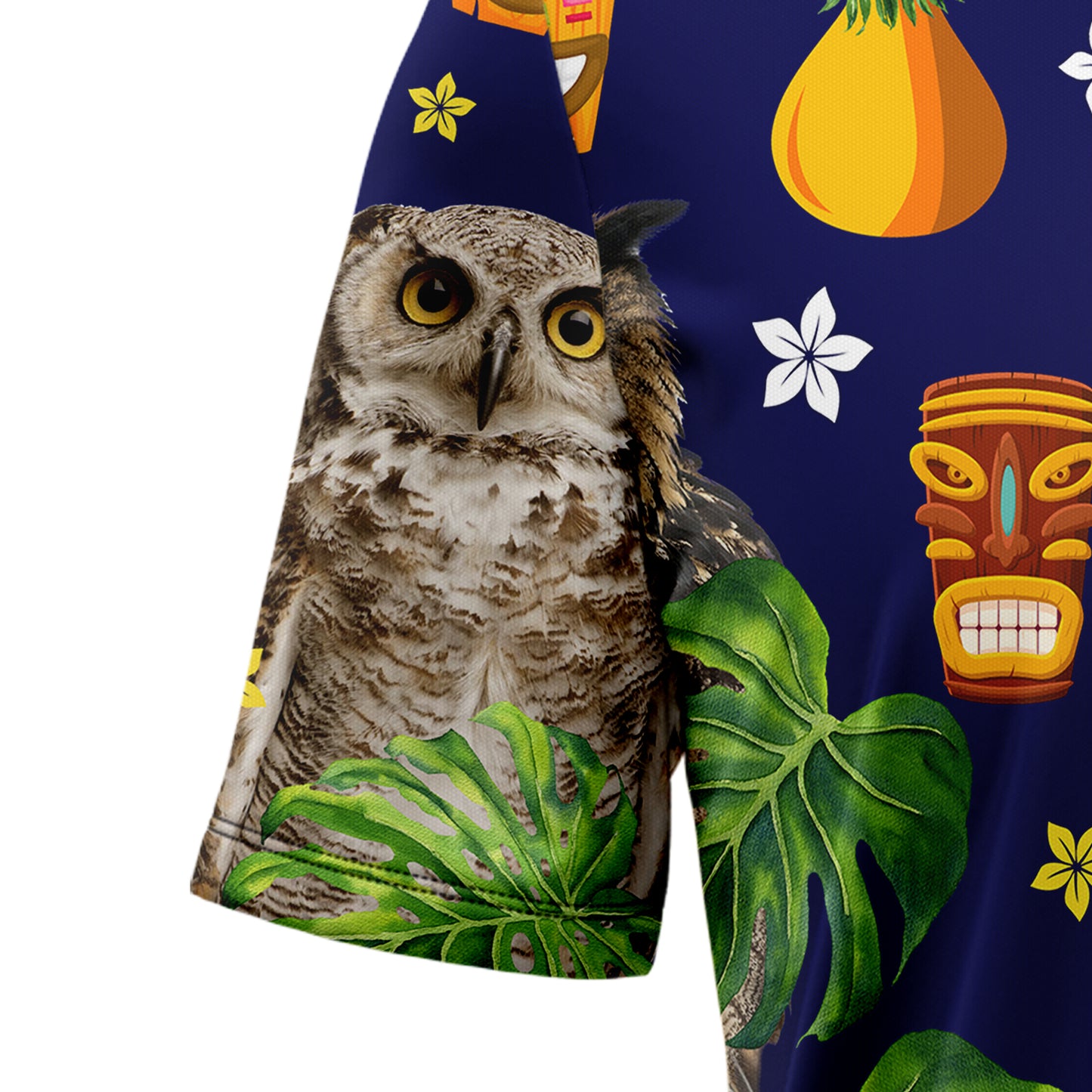 Owl Native Tropical T1307 Hawaiian Shirt