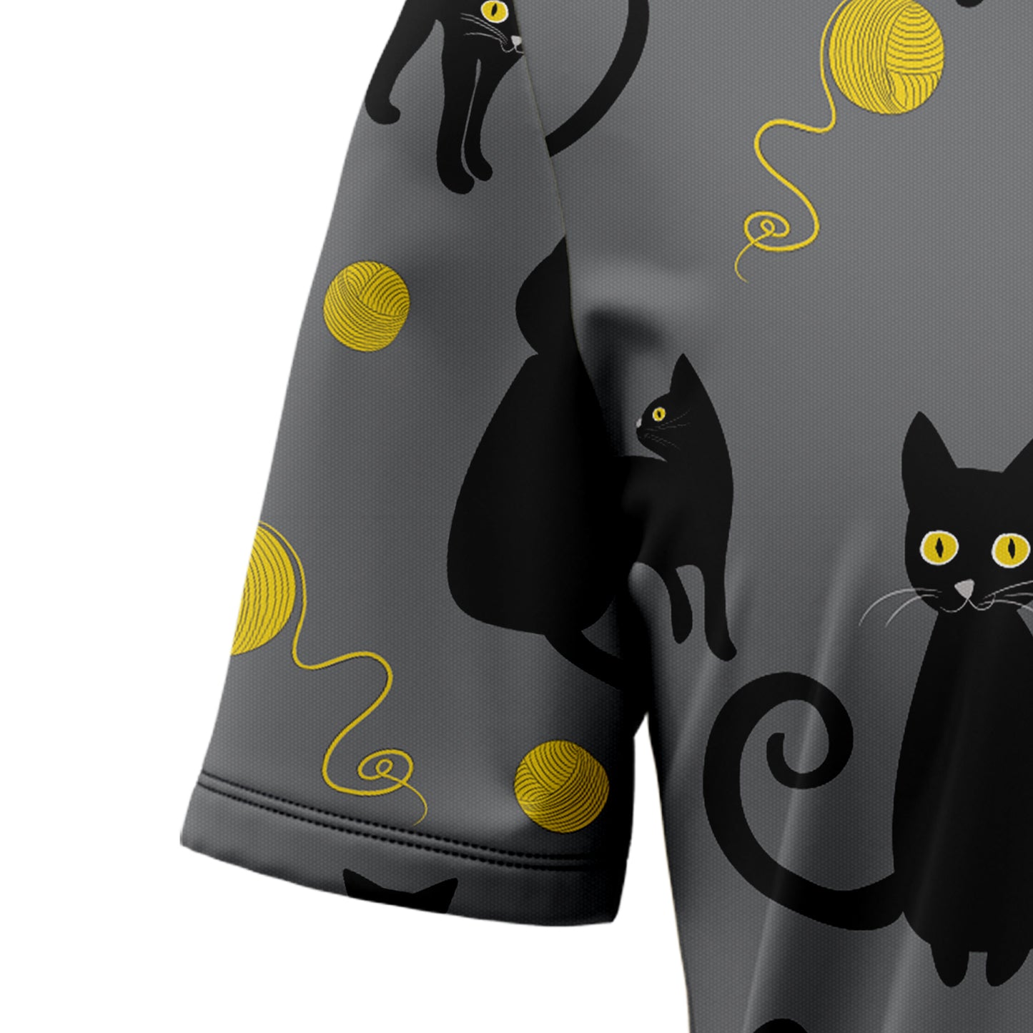 Amazing Black Cat 2 HT10717 Hawaiian Shirt