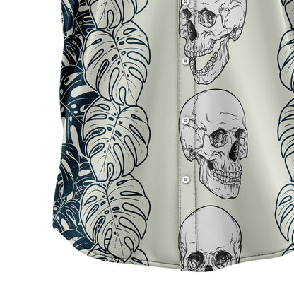 Skull Tropical State Of Mind TY2807 Hawaiian Shirt