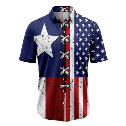 Texas USA Flag T2807 Hawaiian Shirt