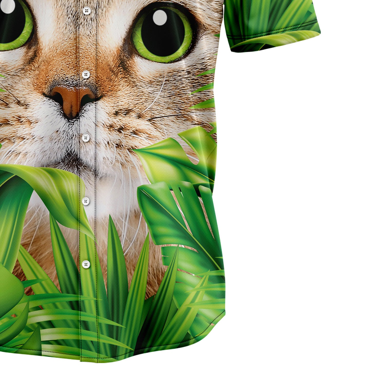 Cat Hiding T2907 Hawaiian Shirt