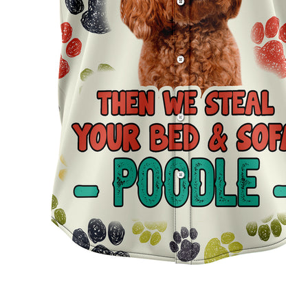 Poodle Steal Your Heart H28807 Hawaiian Shirt