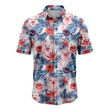 Pig Tropical G5710 Hawaiian Shirt