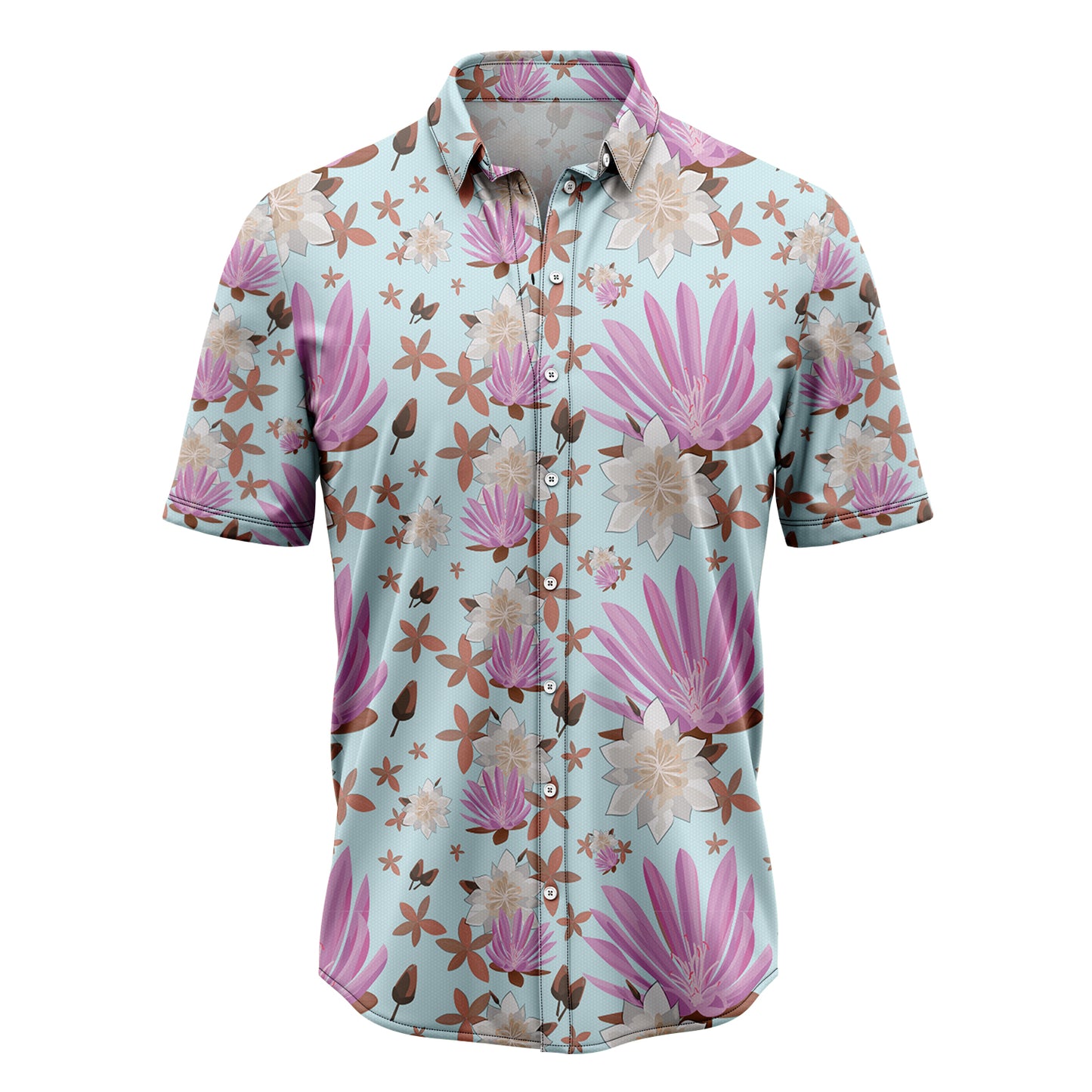 Montana Bitterroot Flower G5710 Hawaiian Shirt