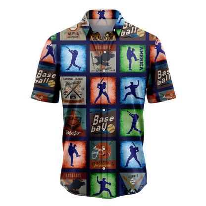 Baseball Lovers D1007 Hawaiian Shirt