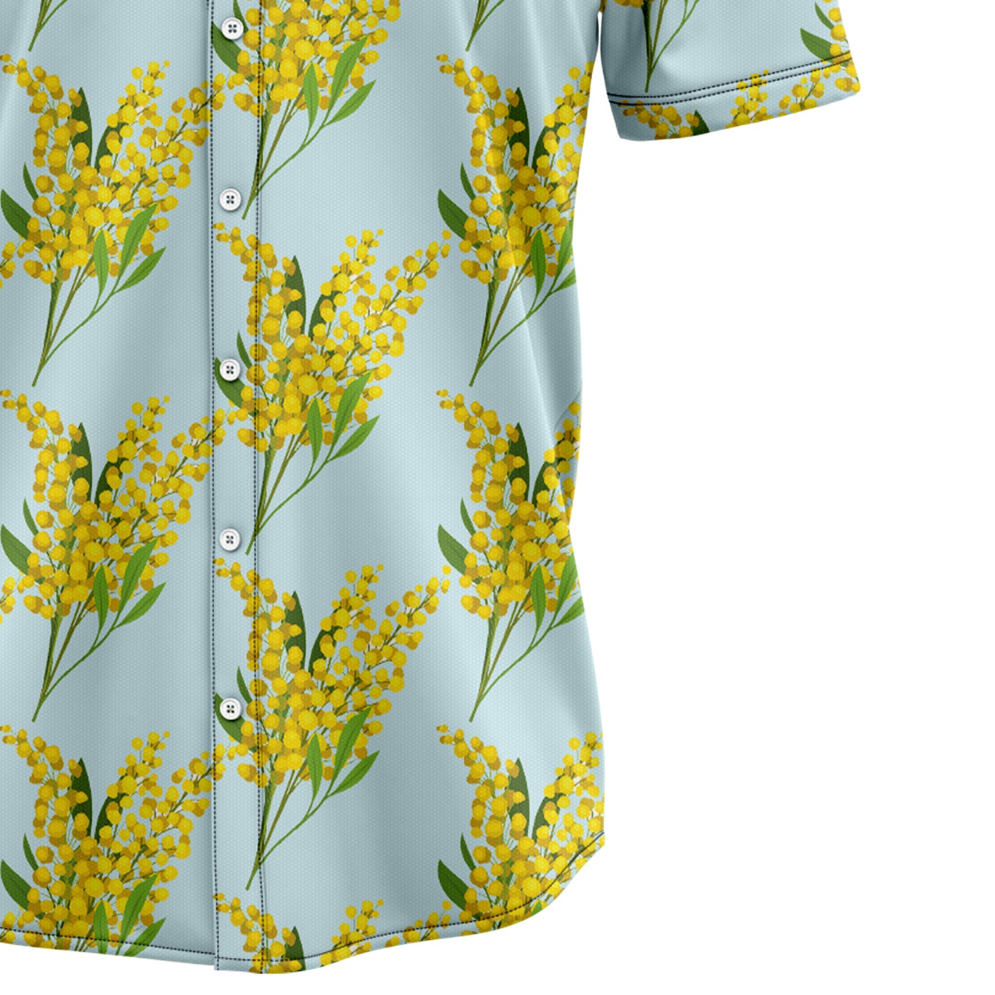 Nebraska Goldenrod Flower G5710 Hawaiian Shirt