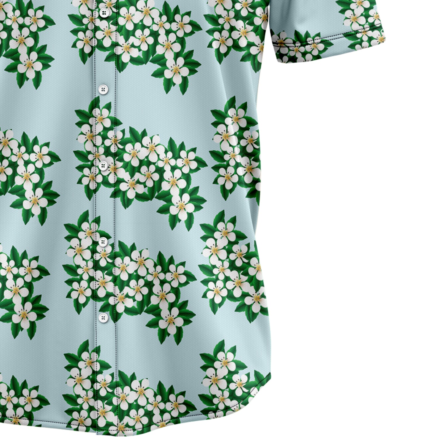 Missouri Hawthorn Flower G5710 Hawaiian Shirt