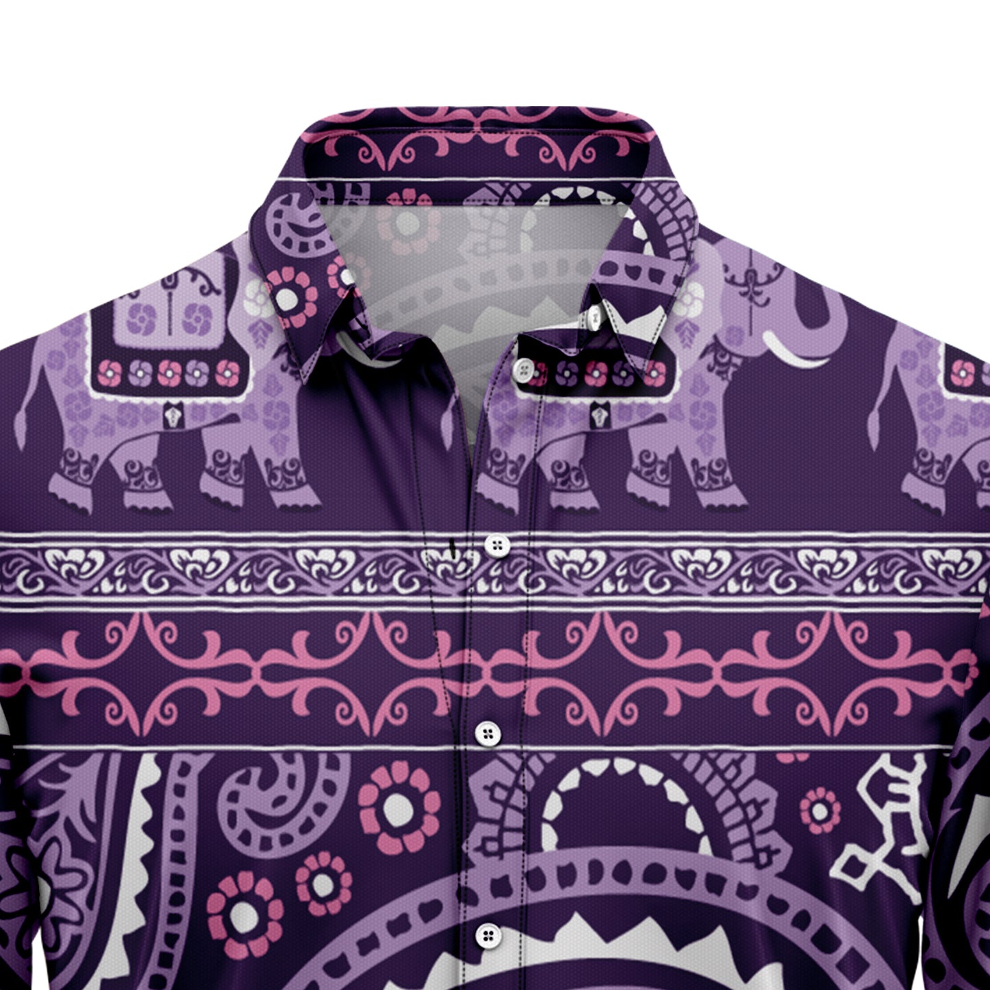 Psychedelic Elephant G5710 Hawaiian Shirt