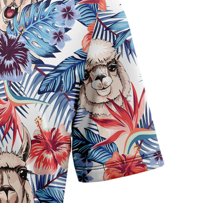 Llama Tropical G5710 Hawaiian Shirt