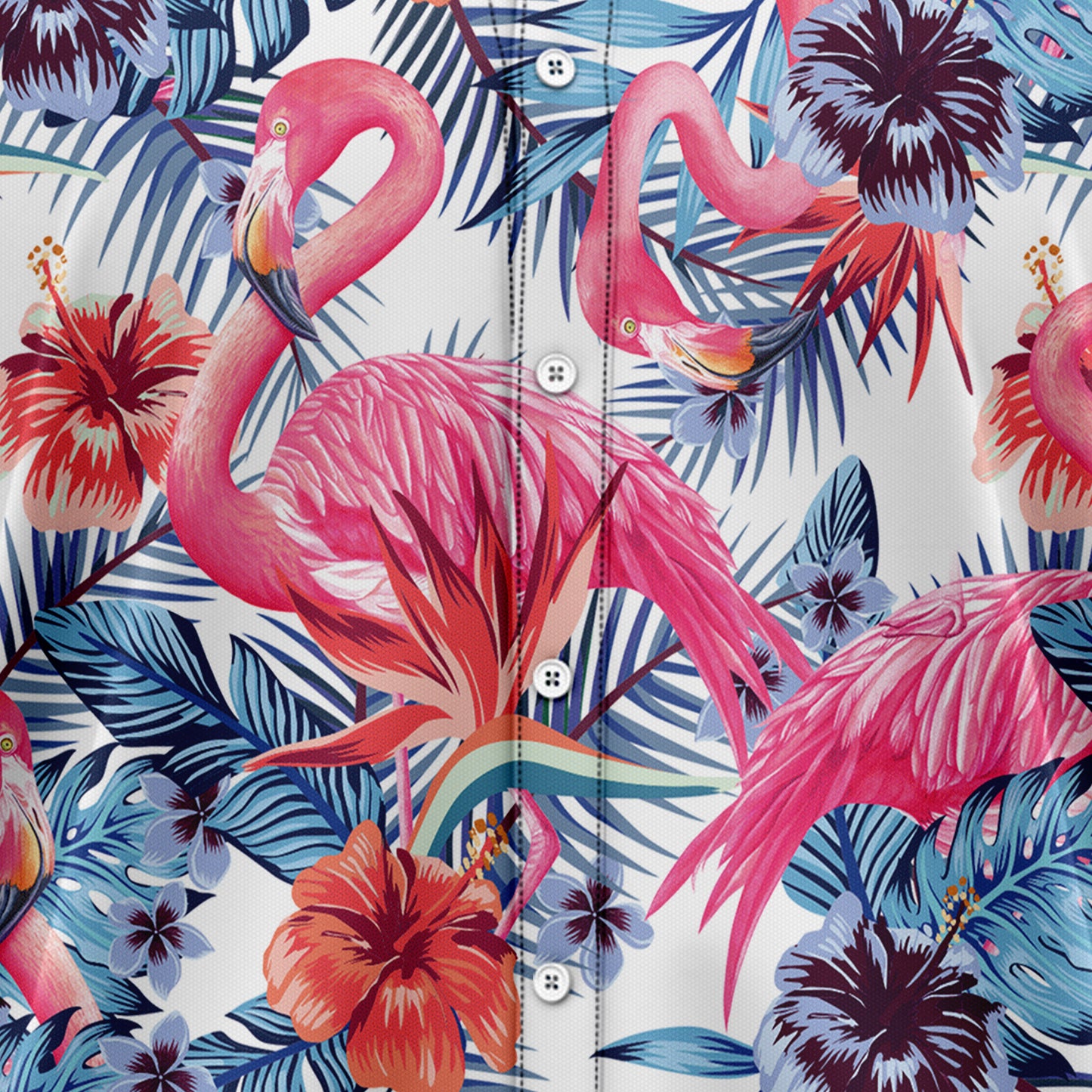 Flamingo Tropical G5710 Hawaiian Shirt