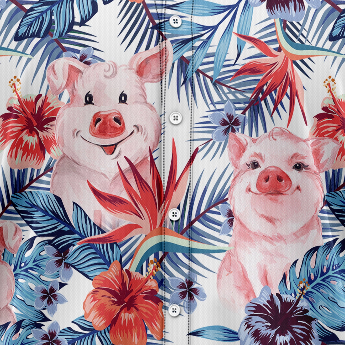 Pig Tropical G5710 Hawaiian Shirt