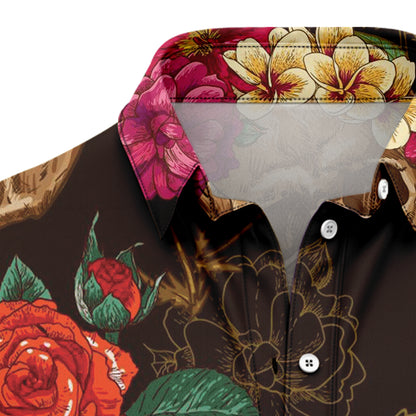 Skull Flower G5710 Hawaiian Shirt