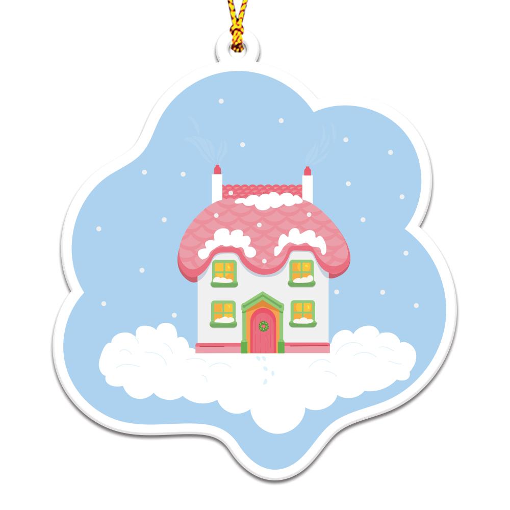 Dreamy House Decoration Personalizedwitch Christmas Ornaments Set