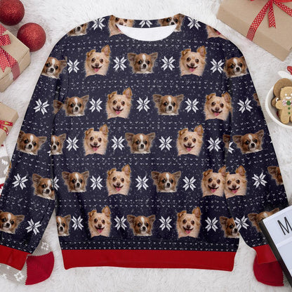Pet Lovers Custom Face Personalizedwitch Personalized Christmas Sweater