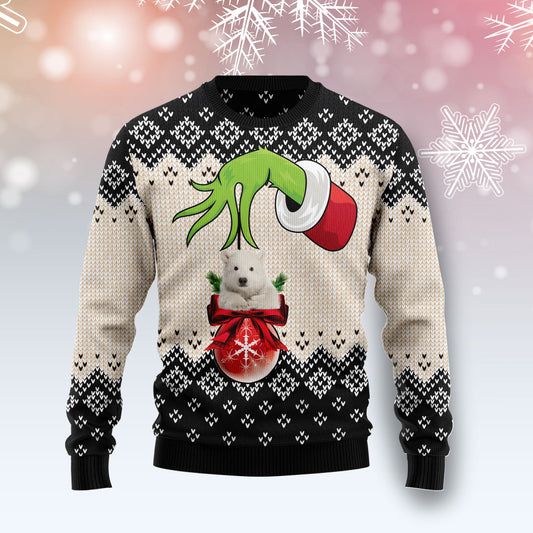 Polar Bear Xmas Ball D1011 Ugly Christmas Sweater