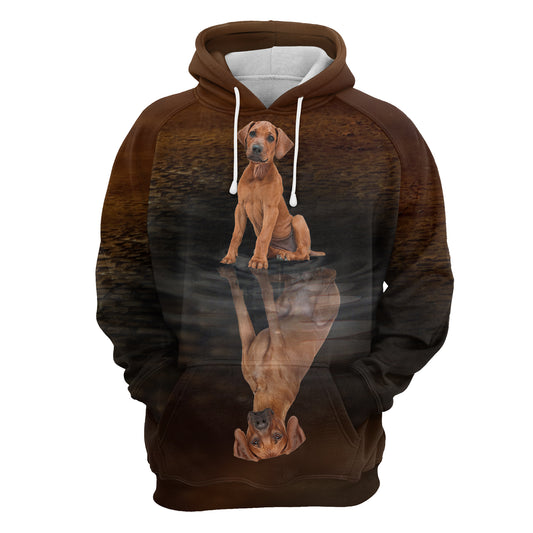 Cute Rhodesian Ridgeback Reflection H22417 - All Over Print Unisex Hoodie