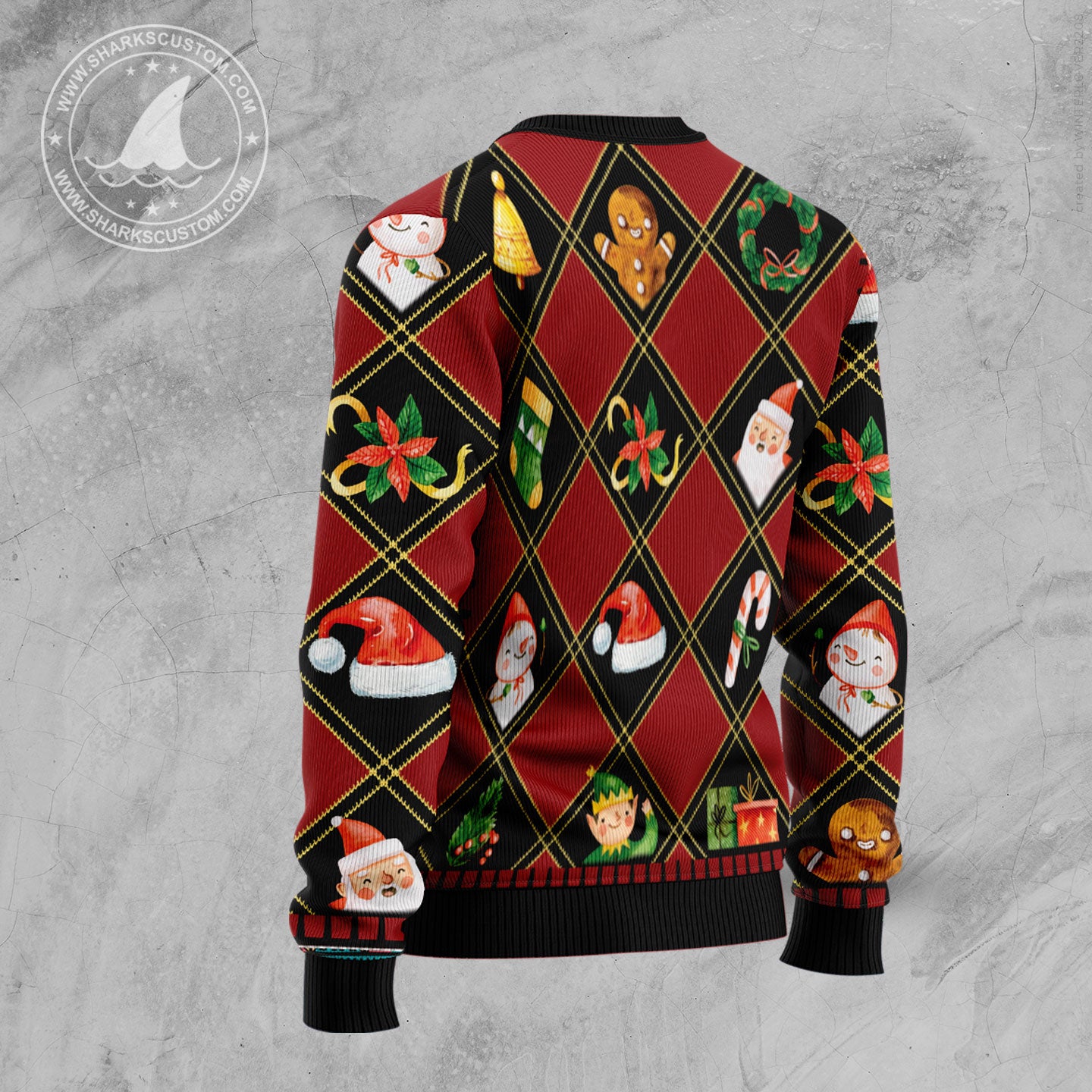 Christmas Symbols TY2011 Ugly Christmas Sweater