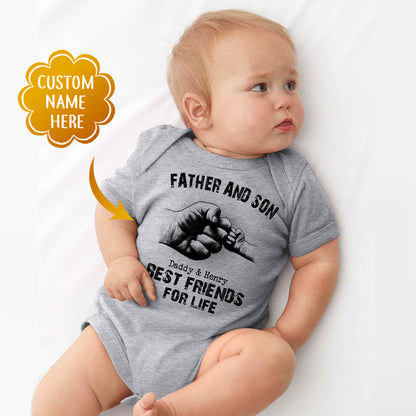 Best Friends For Life Father And Son Custom Matching Outfit