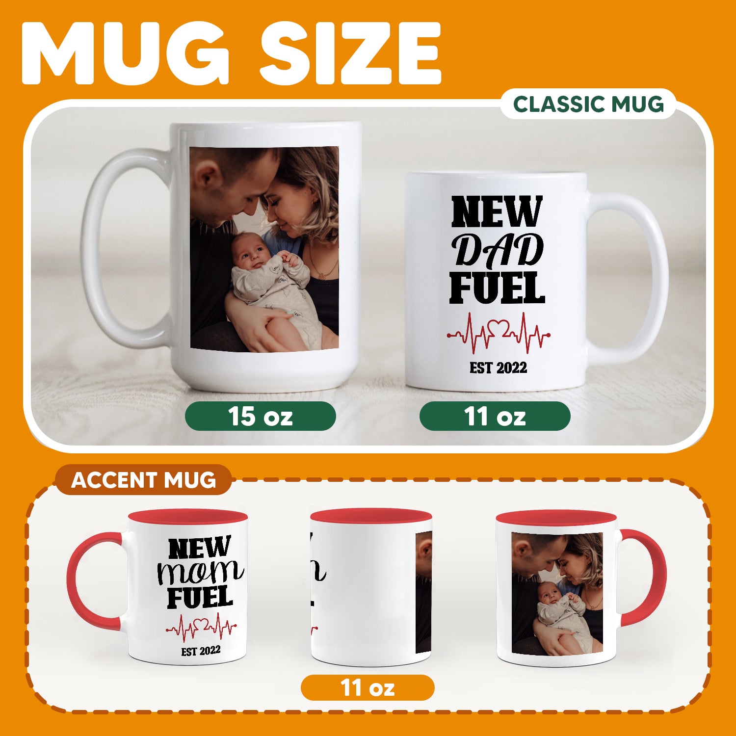Moosfy New Mom Mug ,Gift for New Mother ,First Time Mom Gift New Mom  Mother's Day Gift
