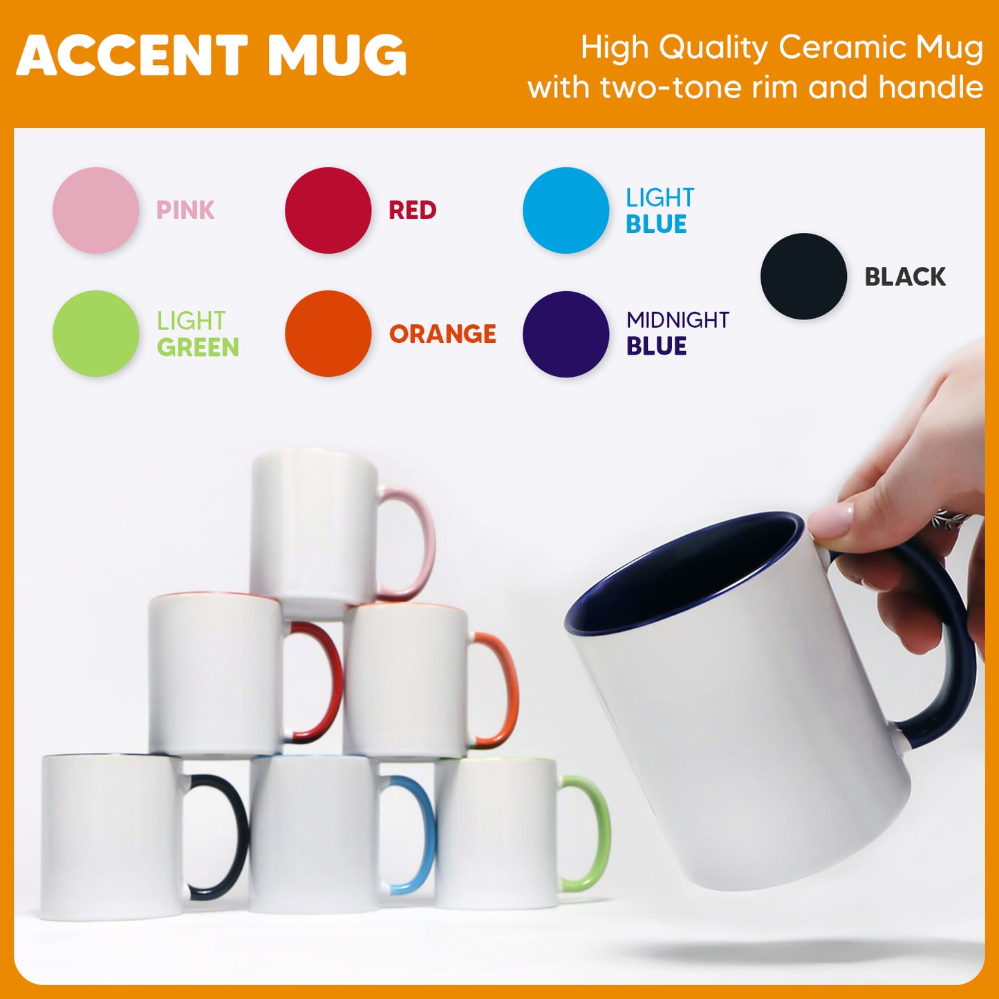 New Parents Custom Text Image Coffee Mug Set
