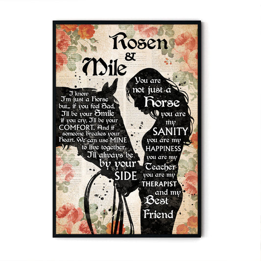Horse You Are Not Just A Horse - Personalizedwitch Poster For Horse Lovers