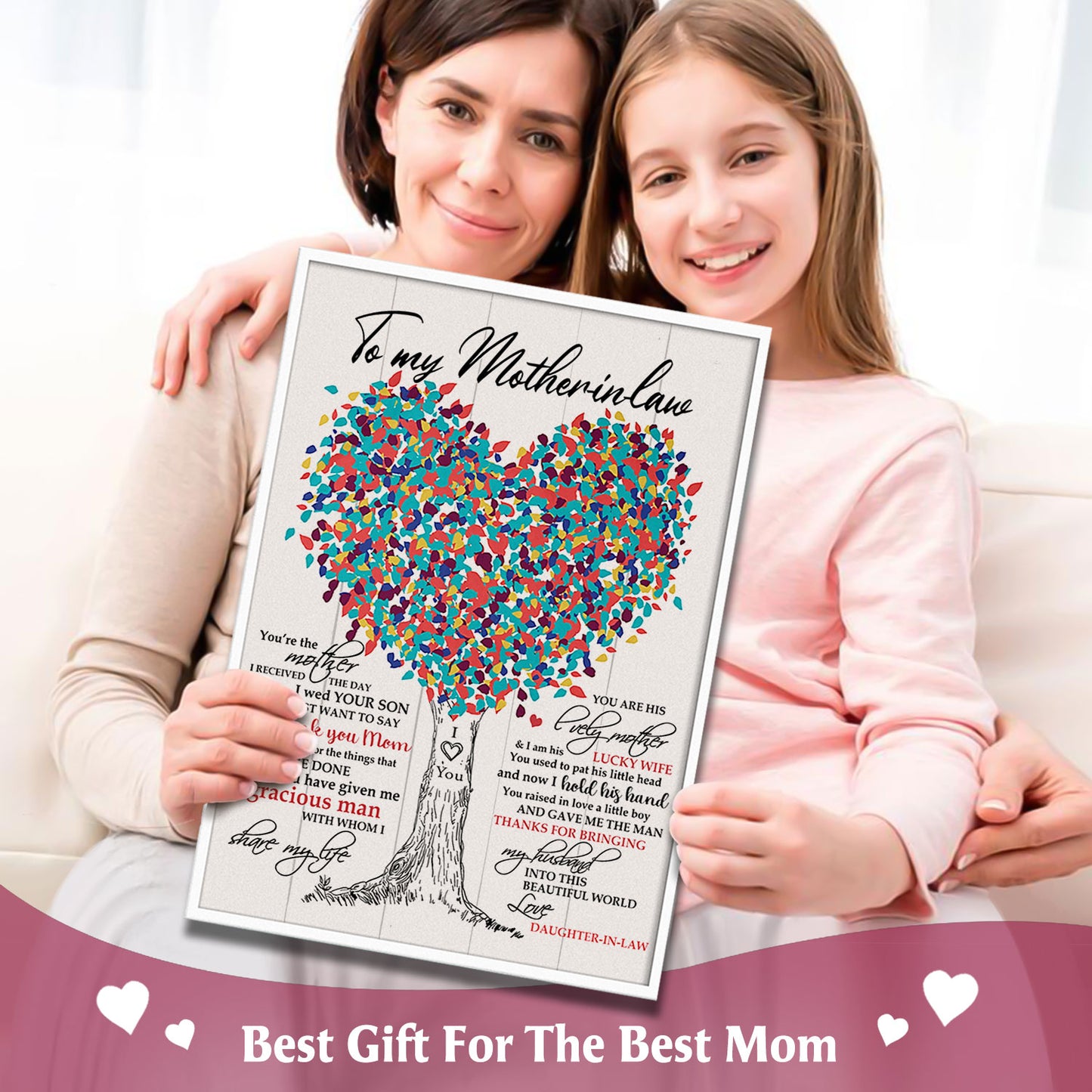 Mother In Law You're The Mother I Received The Day Personalized Poster