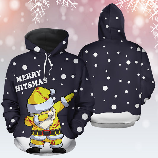 Merry Hitsmas T1211 - All Over Print Unisex Hoodie