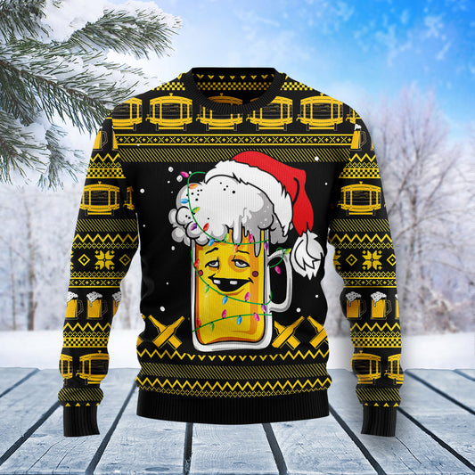 Beer Xmas T1910 Ugly Christmas Sweater