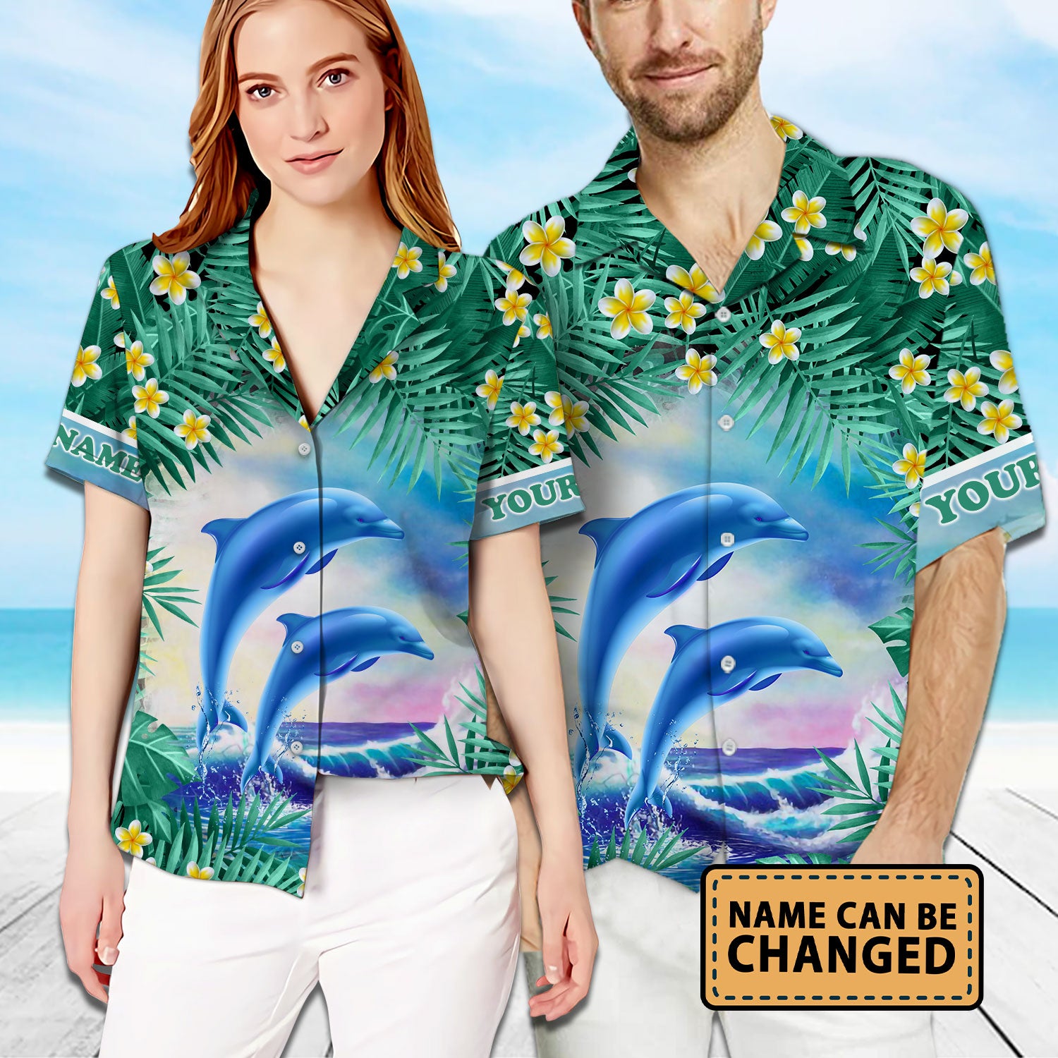 Hawaiian Hawaiian Shirt Unisex Women Men Couples Matching Friends Funn –  PERSONALIZEDWITCH