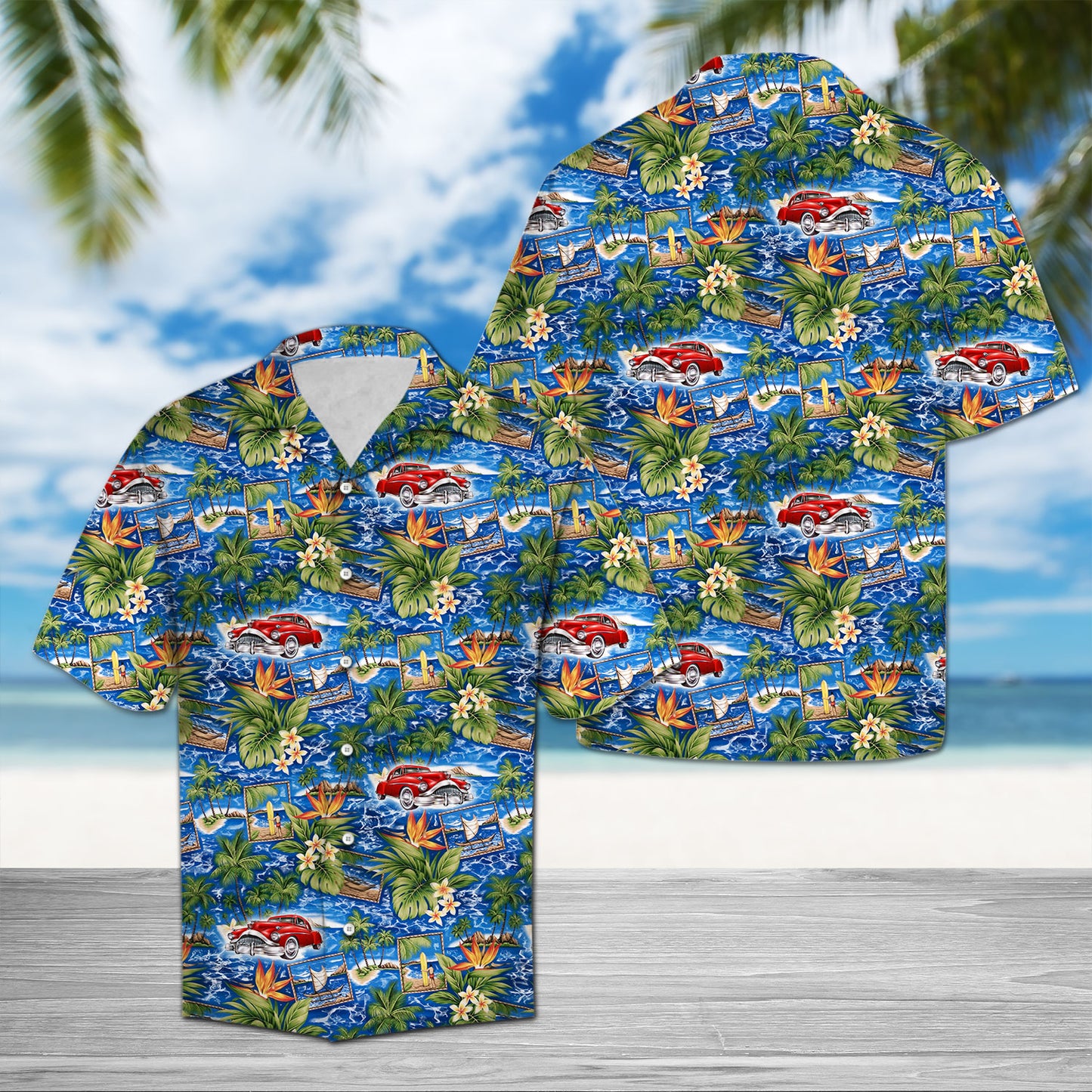 Vintage Beach Shop - Hawaiian Shirt Personalizedwitch
