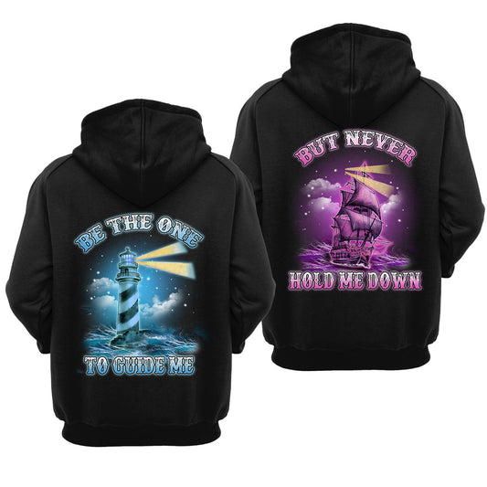 Be The One To Guide Me But Never Hold Me Down Couple Hoodies Valentine Gift Couple Matching Hoodie