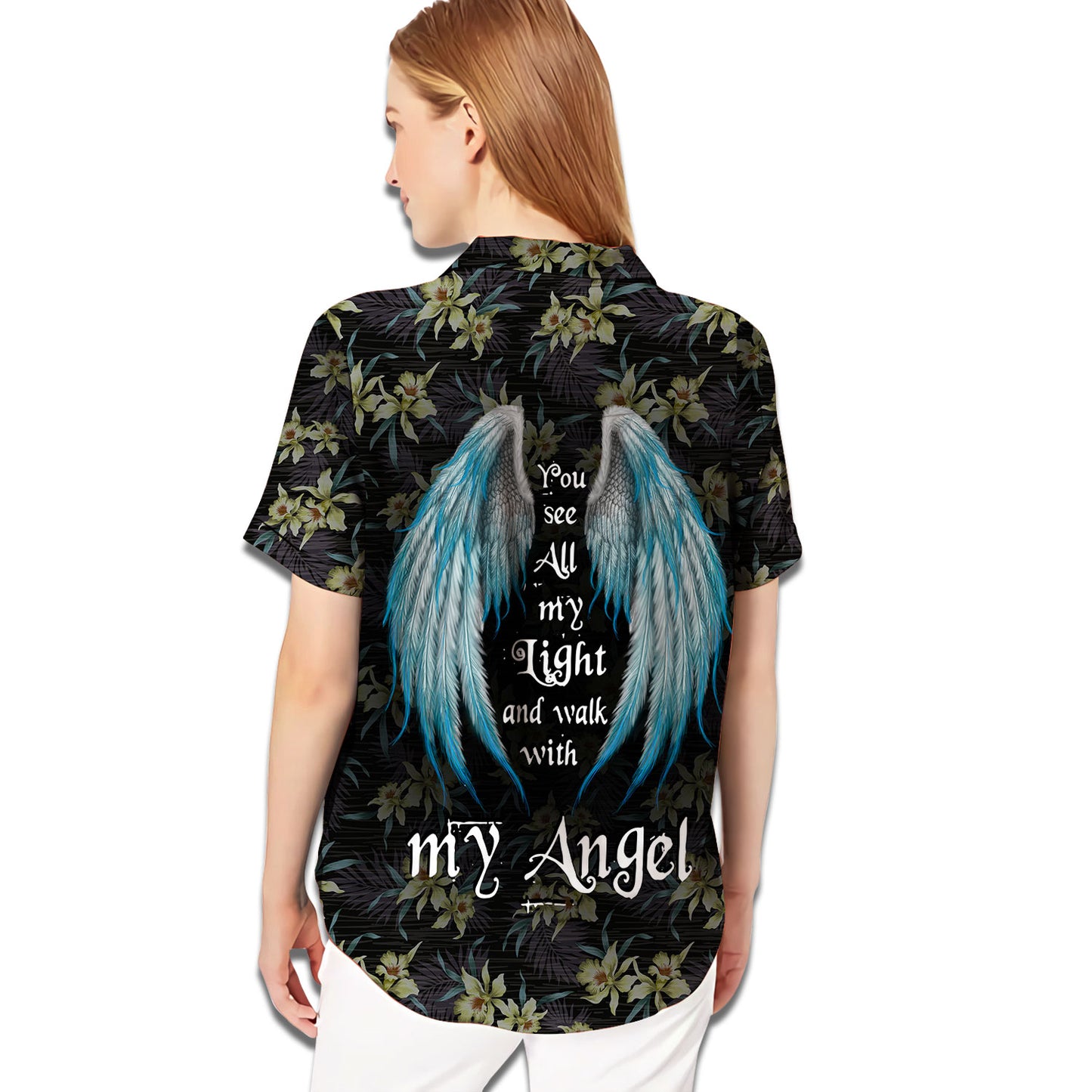 Demon Angel Couple Matching Hawaiian Shirt Personalizedwitch For Couple