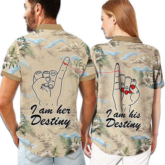 Destiny Couple Matching Hawaiian Shirt