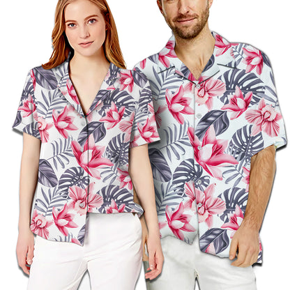 King and Queen Couple Matching Hawaiian Shirt Personalizedwitch For Couple